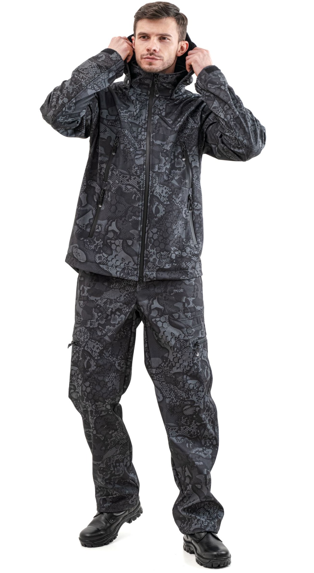 Костюм Каньон softshell black