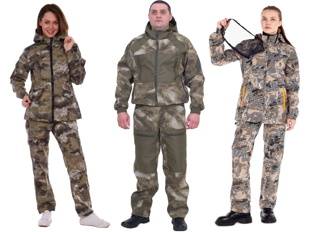 Костюмы камуфляжные Амазонка, Сокол, Антимоскитный